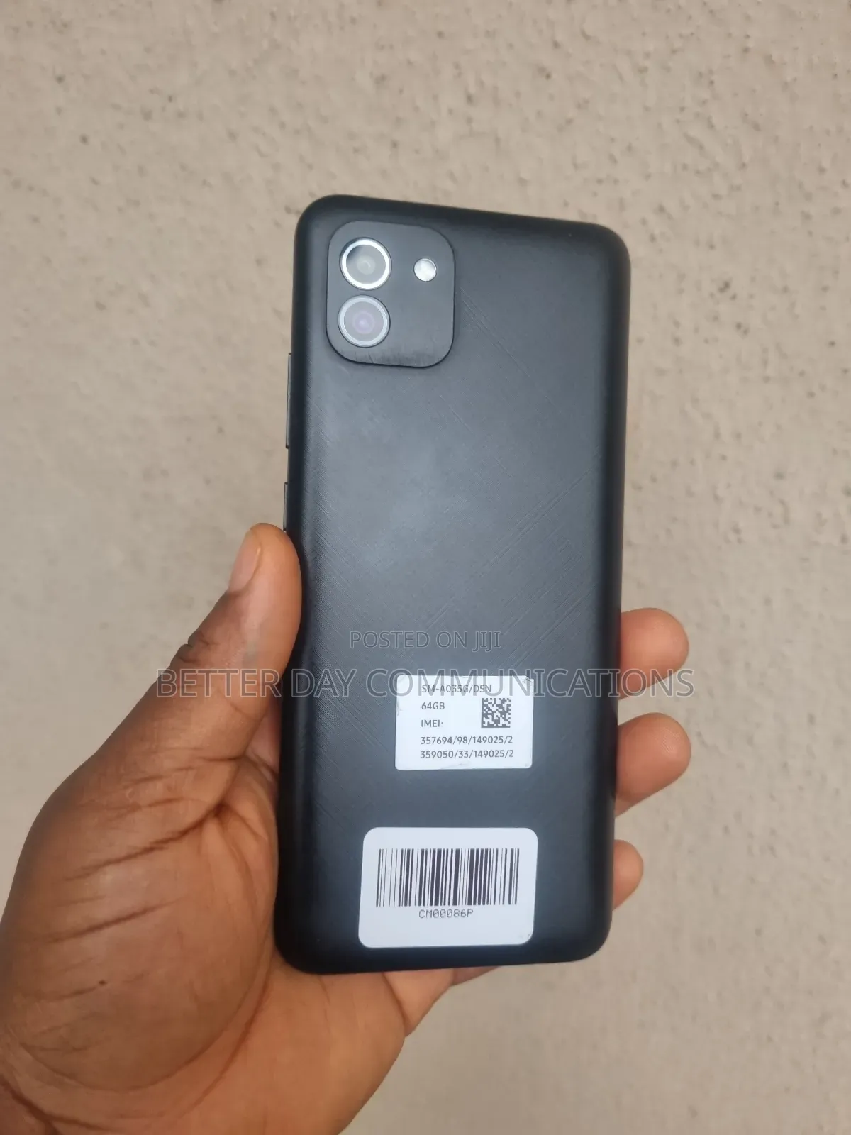 Samsung Galaxy A03 64 GB Black