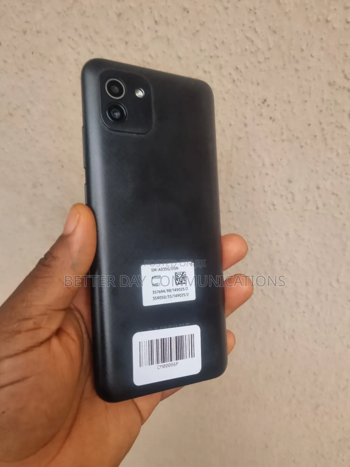 Samsung Galaxy A03 64 GB Black