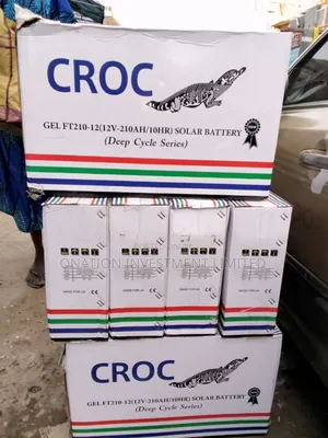 210ah 12v Croc Gel Deep Cycle Battery