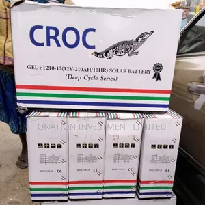 210ah 12v Croc Gel Deep Cycle Battery