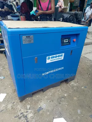 Boge Screw Air Compressor M in India 20hp 10bar 100% Copper