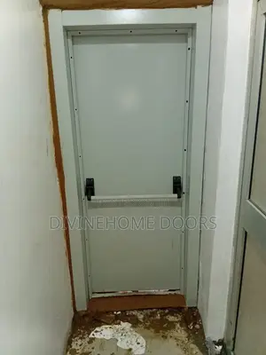 White Panic Door