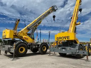Photo - Grove Rt 75 Tons 80 Tons Rough Terrain 4x4 Crane