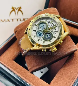 High Quality Luxury Leather Watch