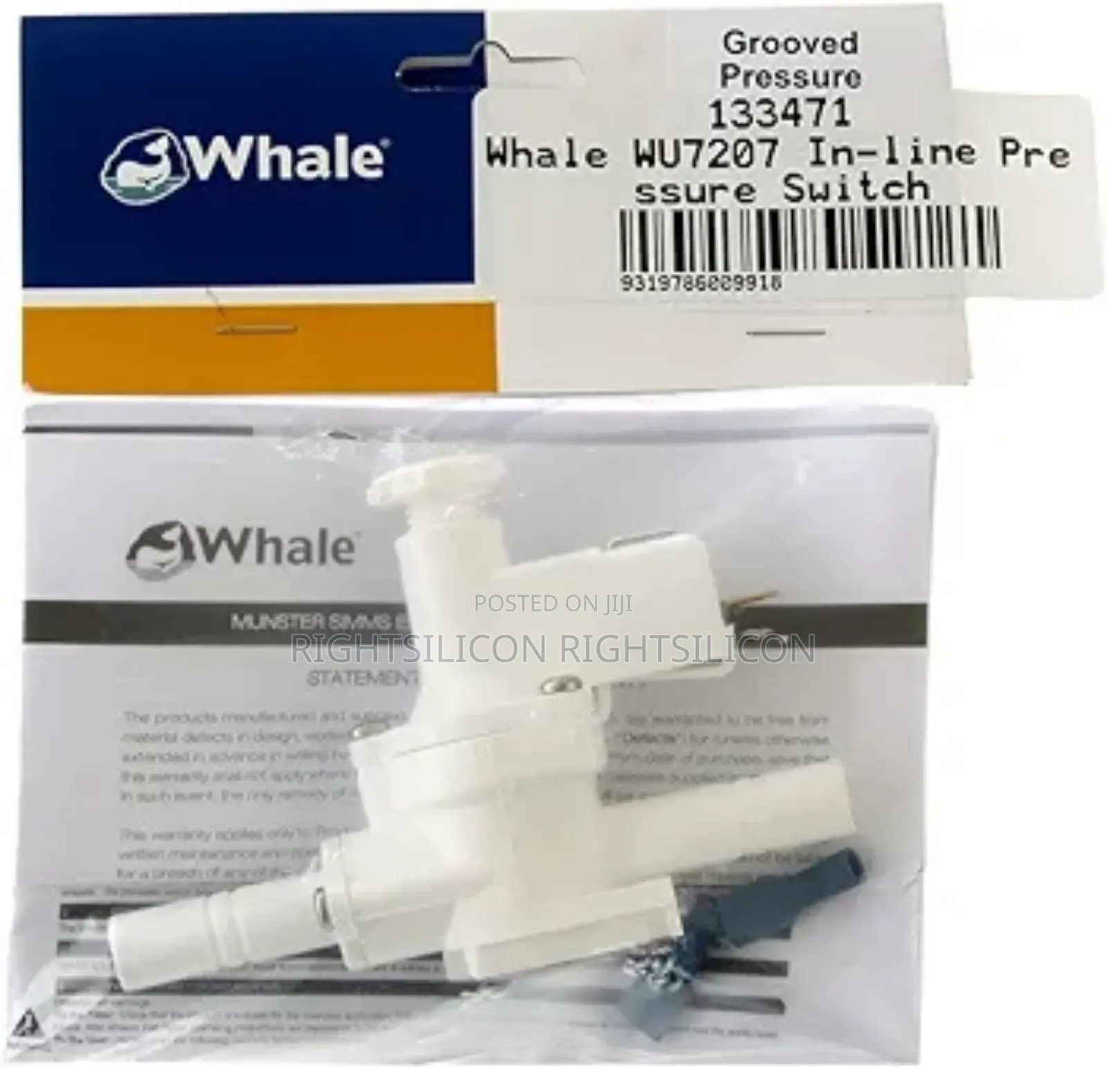 Usa Whale Wu7207 Pressure Switch, White