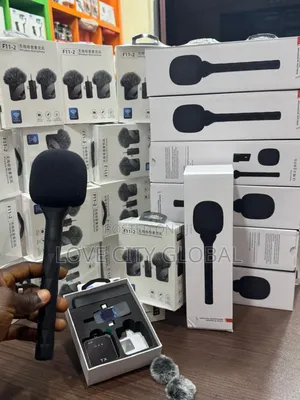 3in1 Wireless Mic Handheld Stick Lapel Microphone Kit F11-2