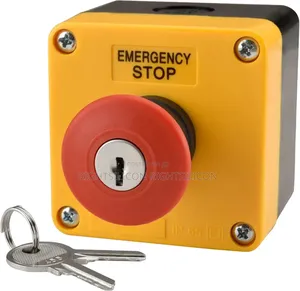 Usa Heschen Red Sign Weatherproof Emergency Stop Push