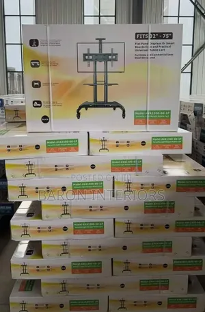 Tv Trolley Fit 32 -75 Inches Is Available at Our Hub as Seen