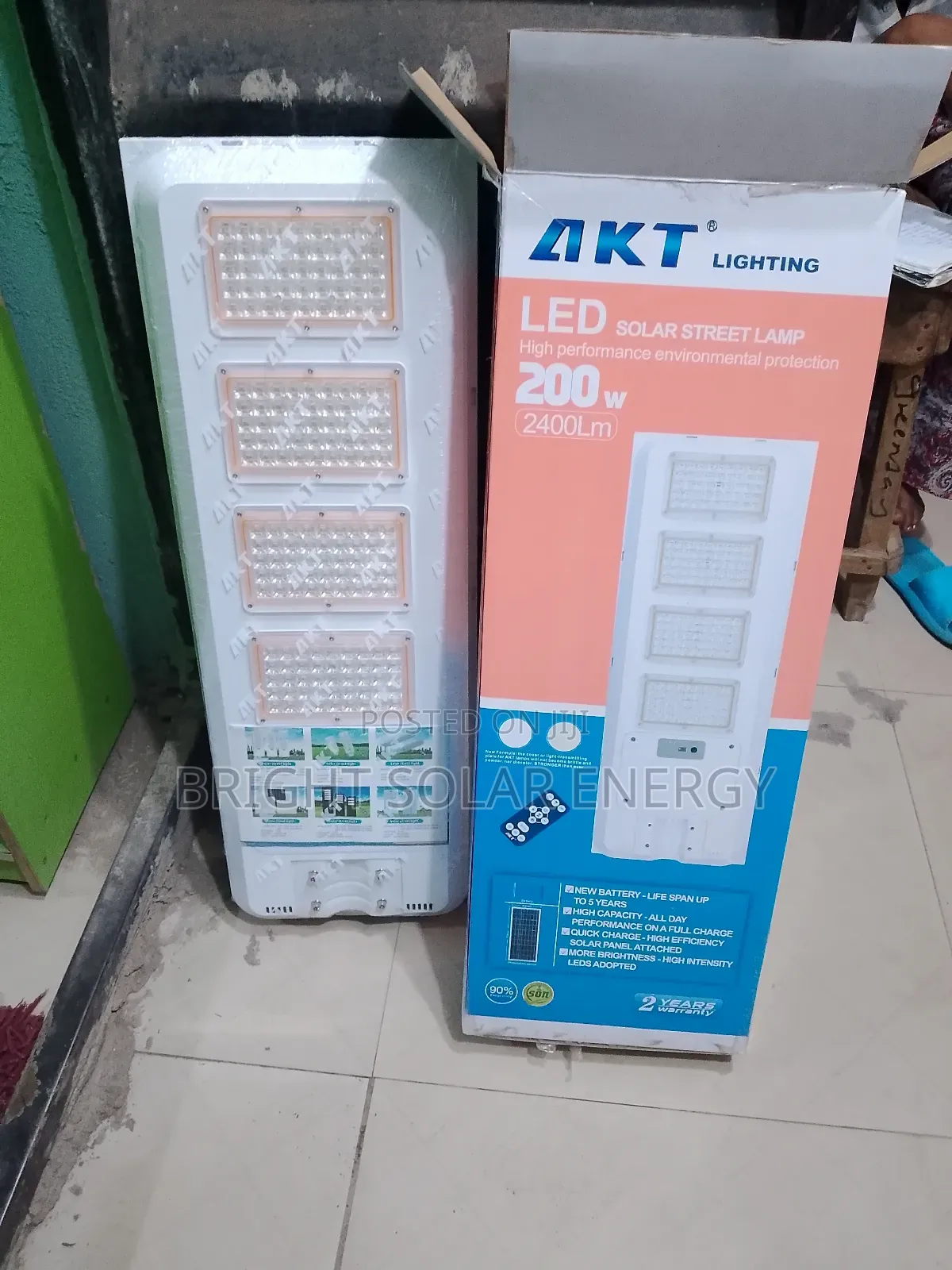 Solar Street Light Akt 200w