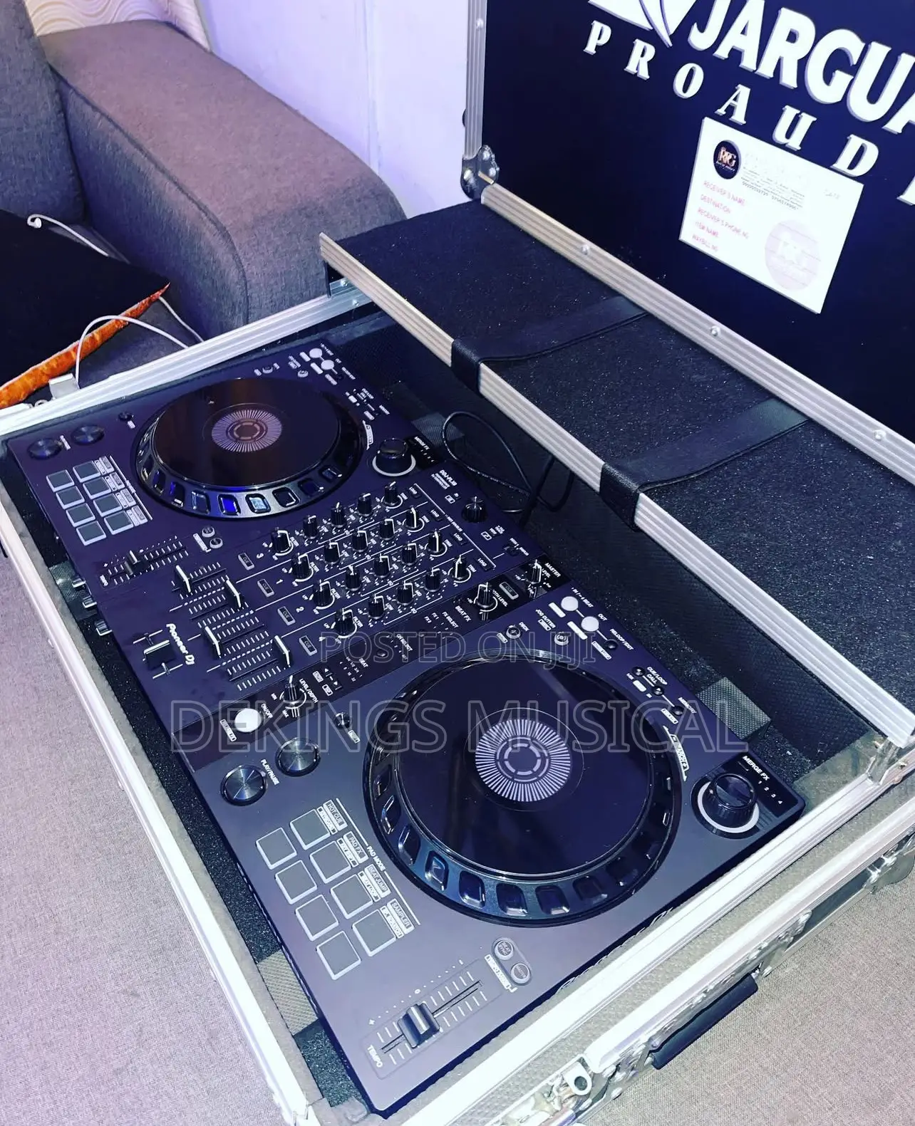 New Controller Box Flx6 Dj Mixer Flight Case