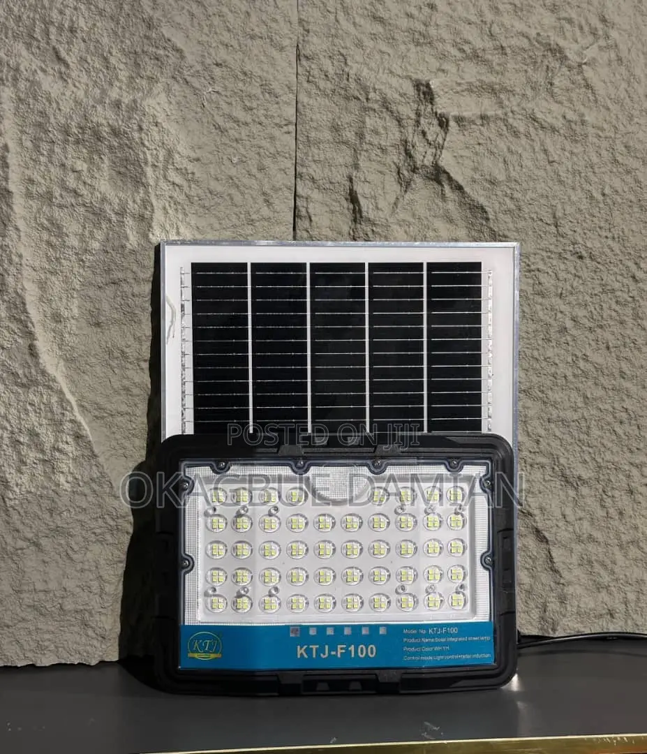 KTJ Solar Flood Light 100watts