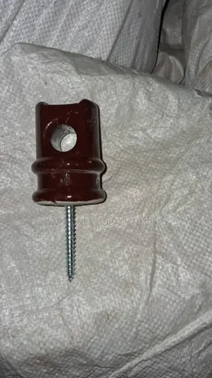 Pin Insulator for Light Connection to a Building