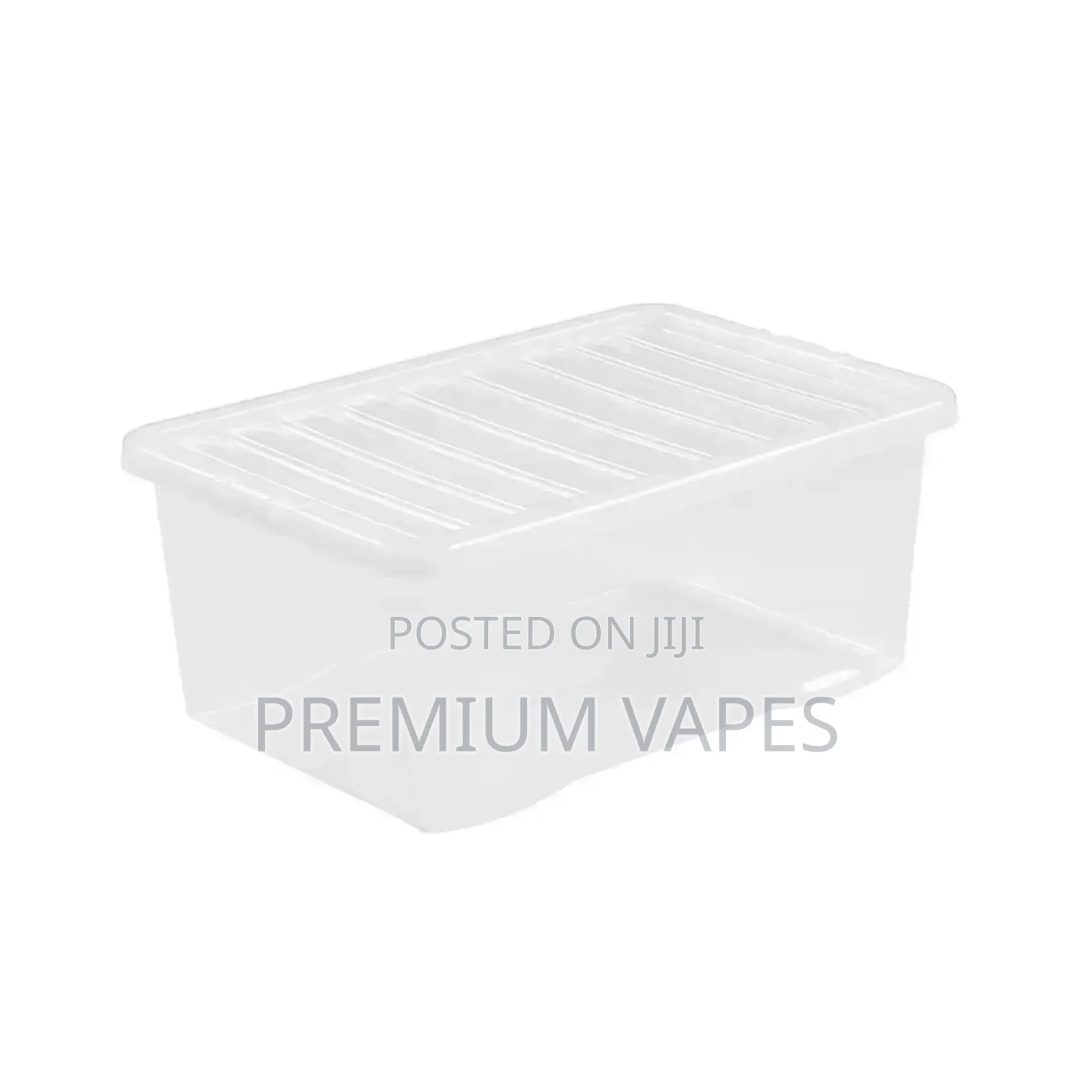 Wham 45l Crystal Clear Plastic Box and Lid