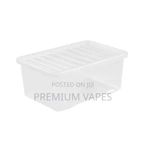 Wham 45l Crystal Clear Plastic Box and Lid