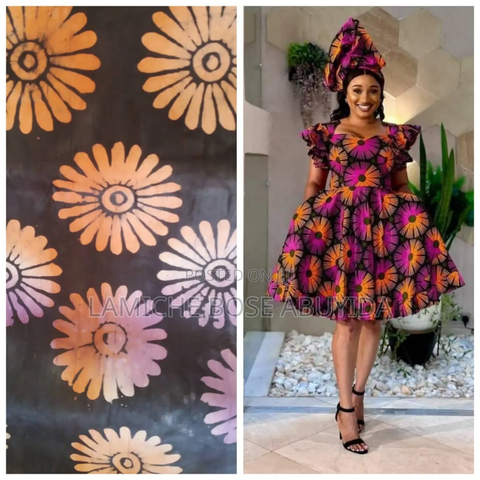 Pattern and Plain Adire
