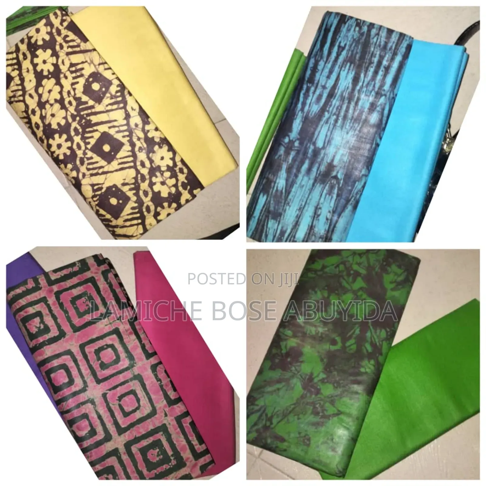 Pattern and Plain Adire