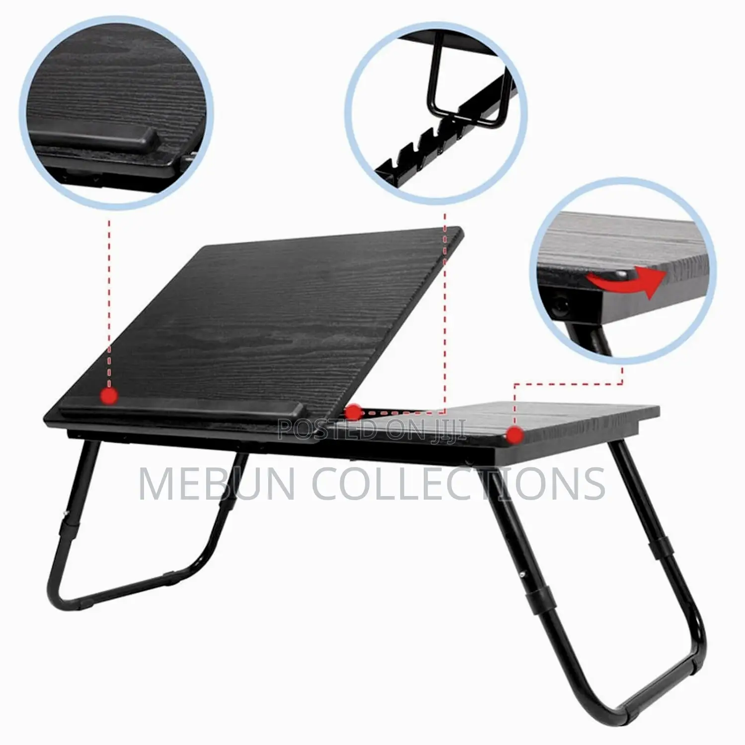 Bed Side Adjustable Laptop Table