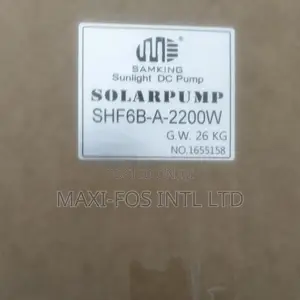 Samkin Irrigation Surface Solar Pump 4x4