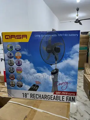 Photo - Best Quality Rechargeable Standing Fan
