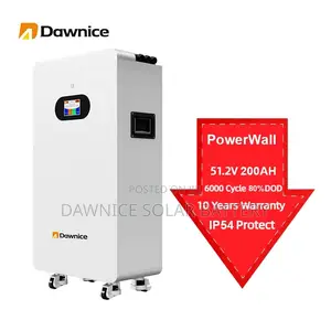 51.2v 200ah 10kwh Lifepo4 Wall-Mounted Lithium Battery