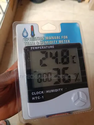 Temperature & Humidity Meter (Clock/Humidity)
