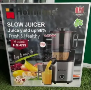 Hoffman Hands-Free Automatic Feeding Cold Pressed Juicer