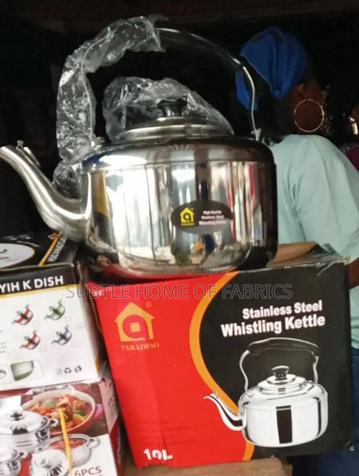 Brand New 10l Stainless Whistling Kettle