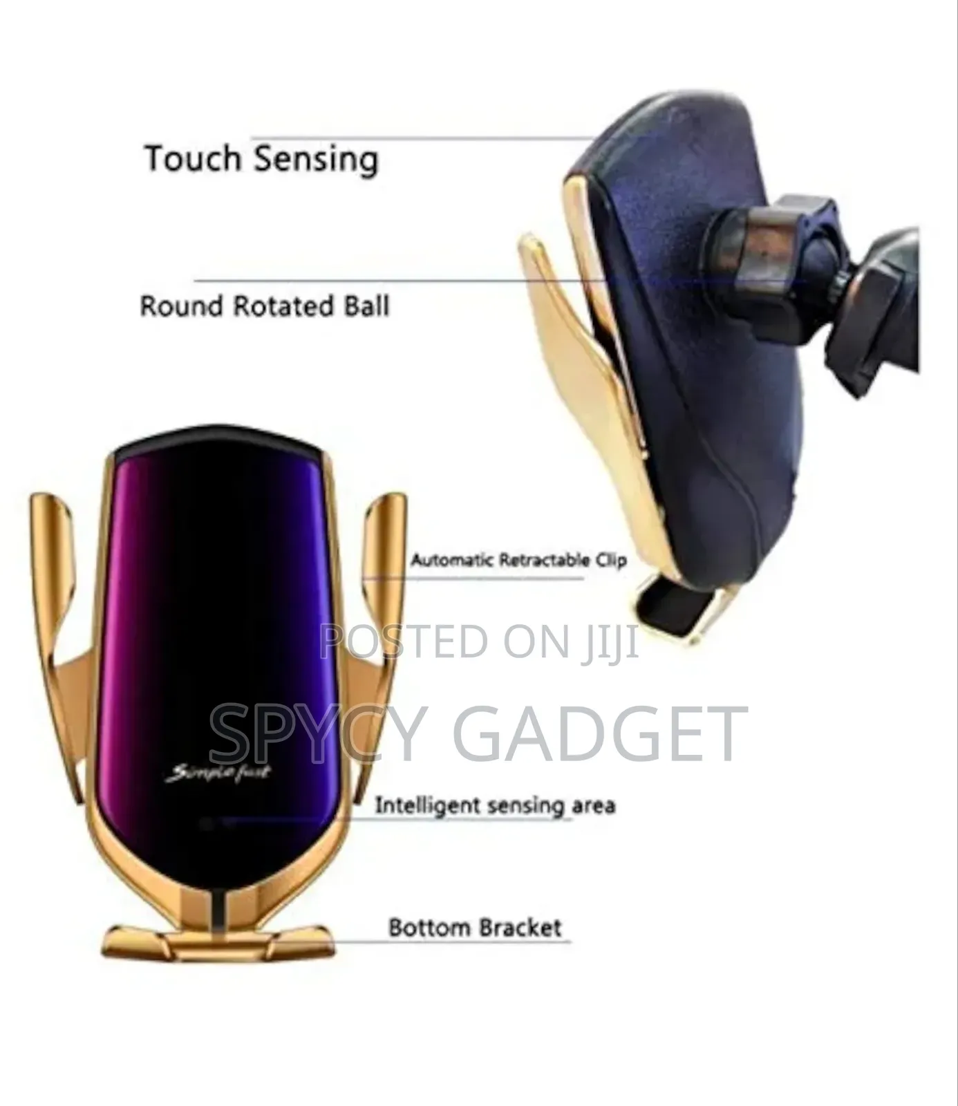 Smart Sensor Car Wireless Charger