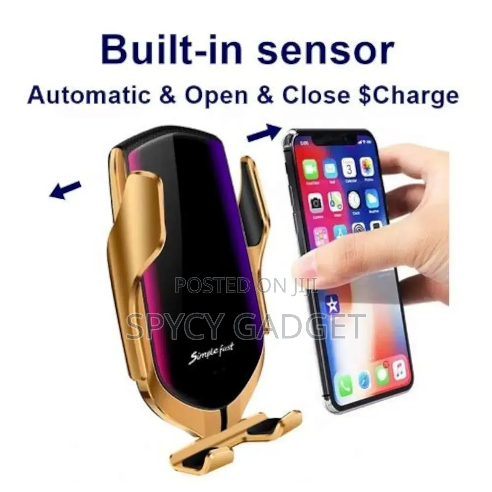 Smart Sensor Car Wireless Charger
