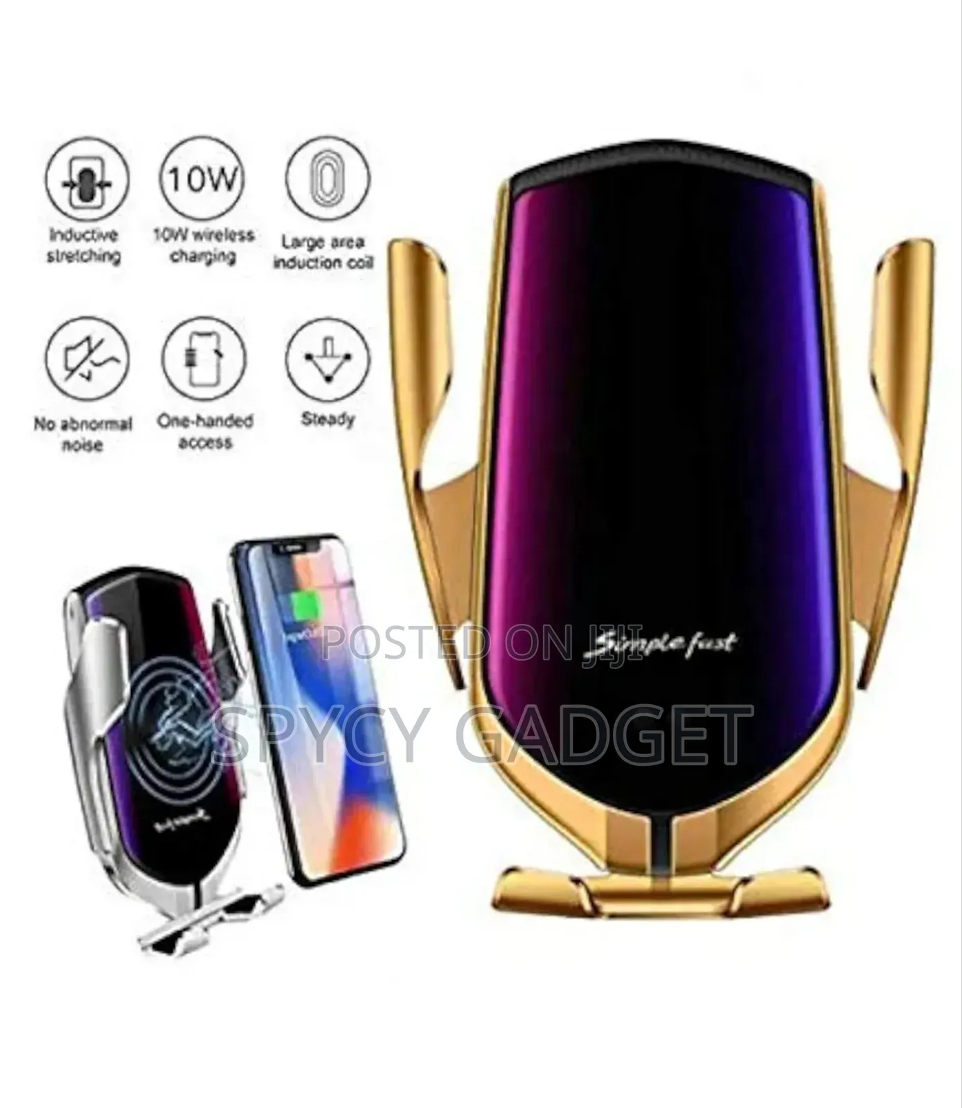 Smart Sensor Car Wireless Charger