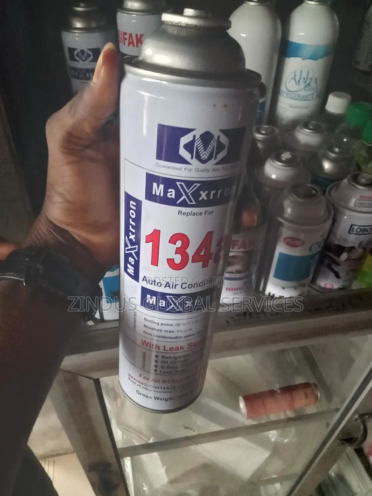Motor Car a/C Gas