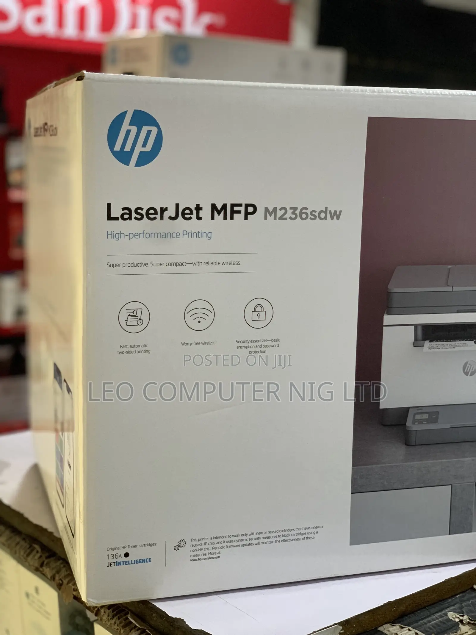 Hp Laserjet MFP M236sdw Printer (9yg09a)