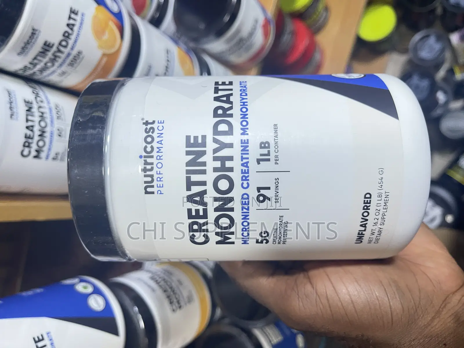 Nutricost Creatine Monohydrate (91 Servings)