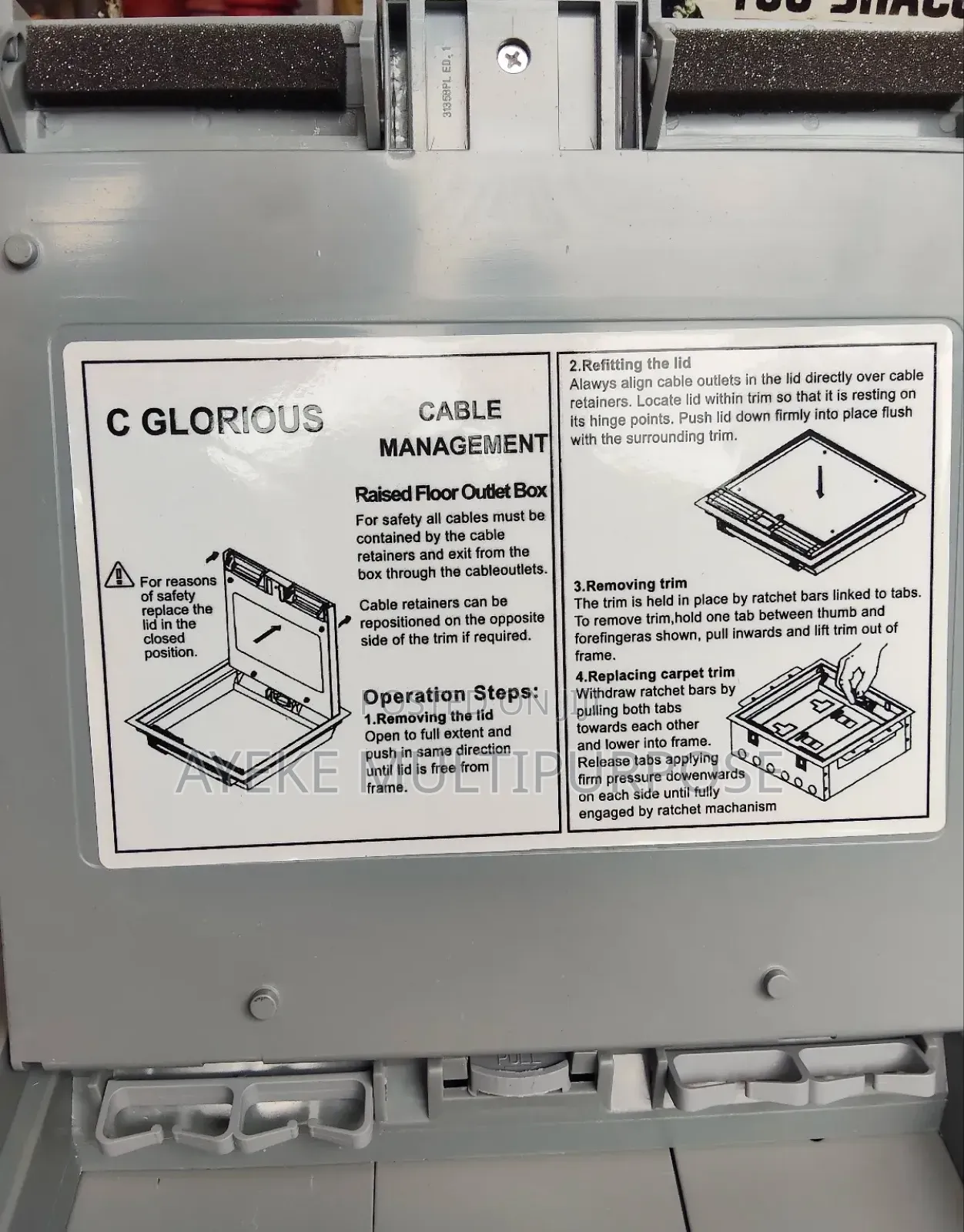 Original Floor Box