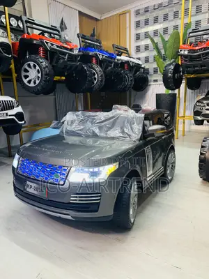 Grey Range Rover for Kids Age 1-10 With Bluetooth and Remote
