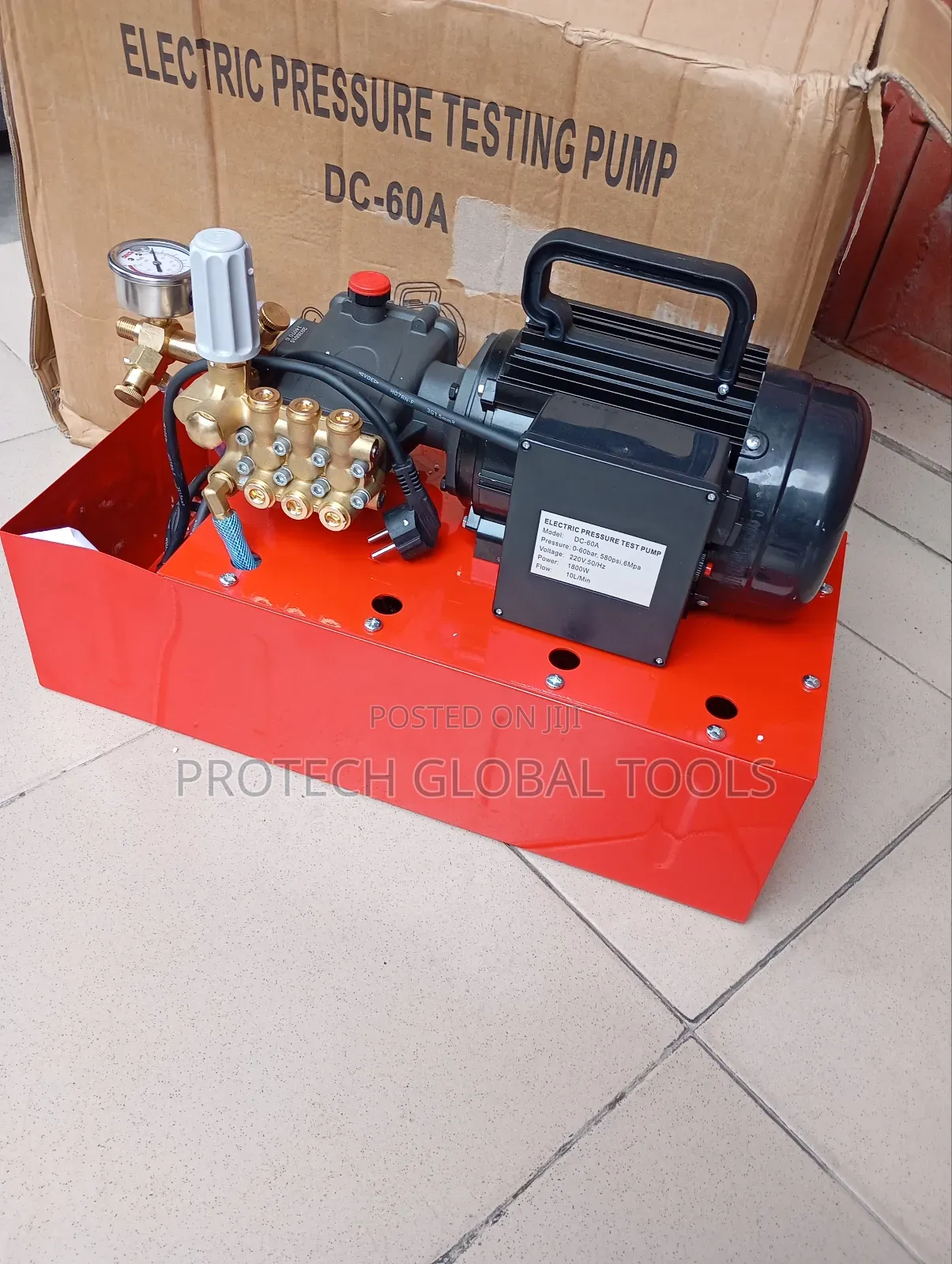 Heavy Duty Pressure Testing Pump