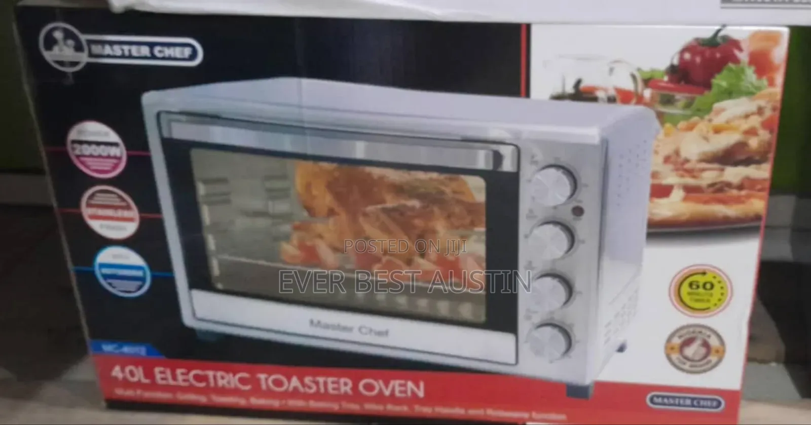 Master Chef 40litres Electric Oven