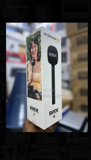 Røde Interview Go Handheld Adaptor Wireless Microphone Black
