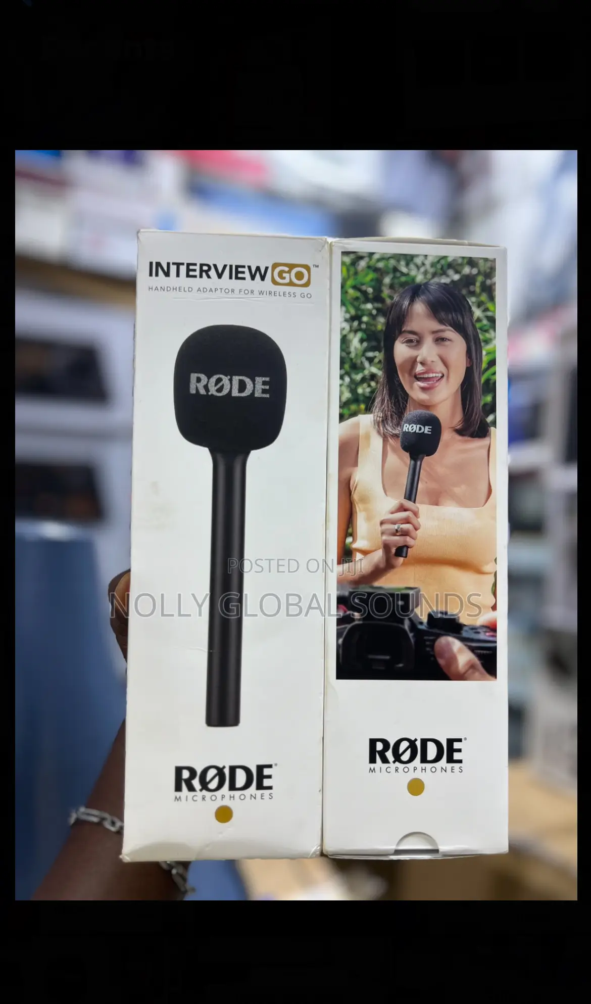 Røde Interview Go Handheld Adaptor Wireless Microphone Black