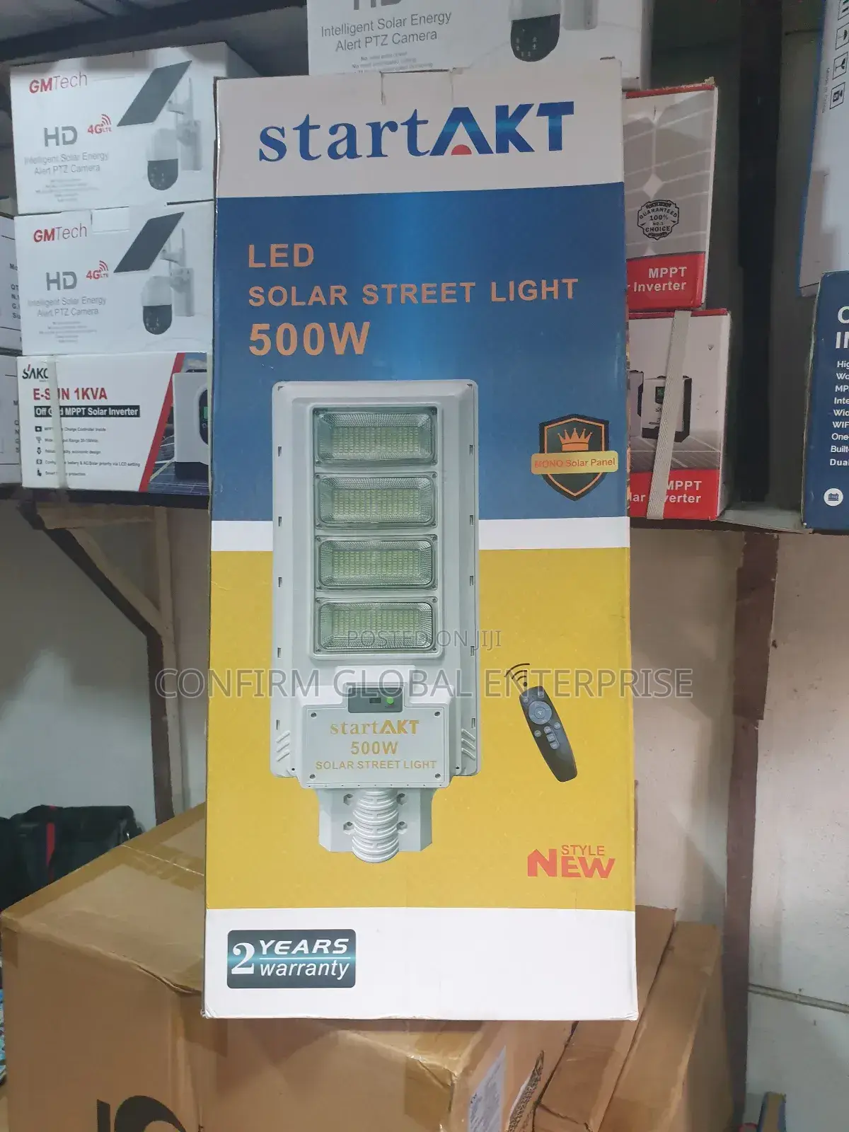 Powerful 500w Solar Street Light