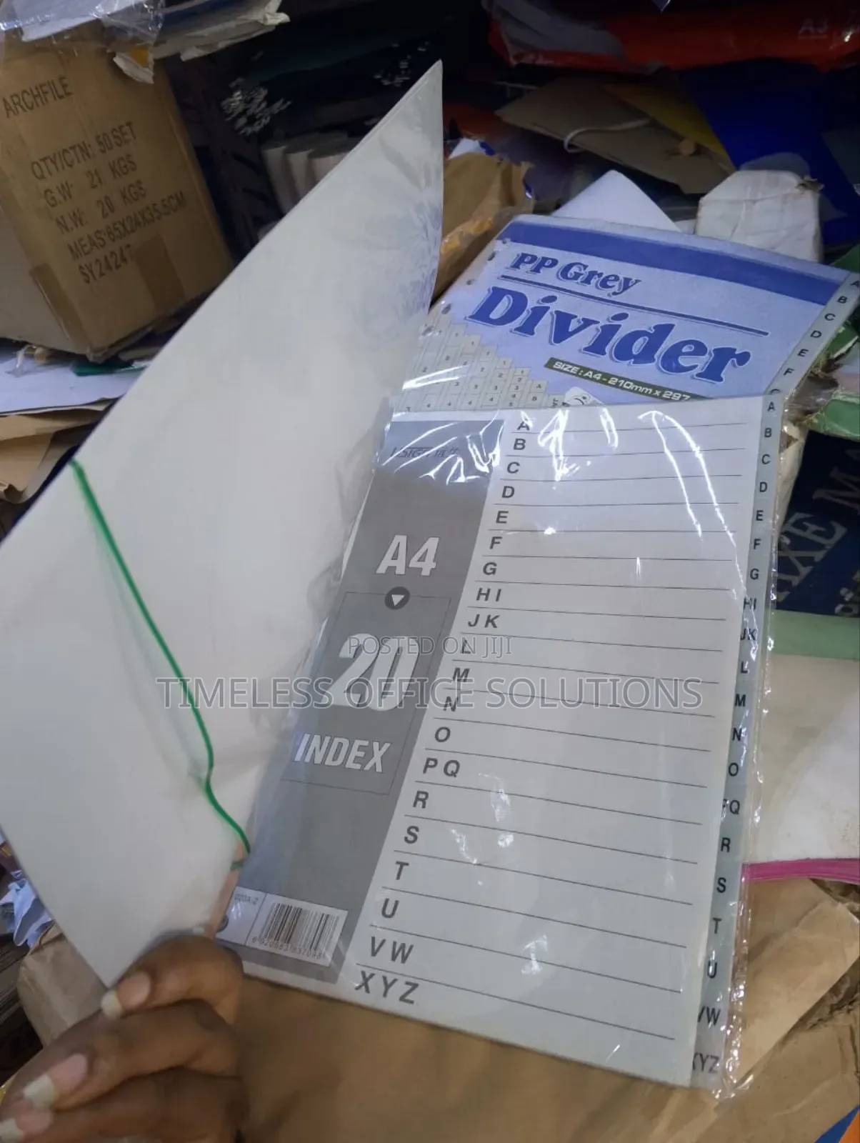 File Divider 1-20