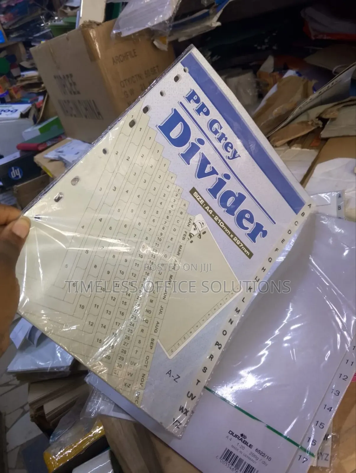 File Divider 1-20