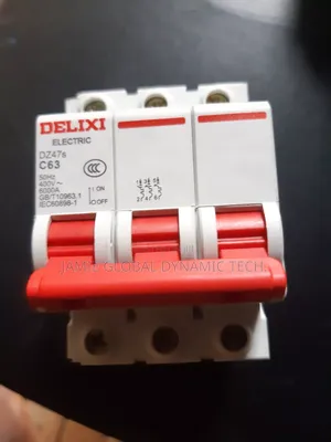 3pole Ac Delixi Breaker 63amps
