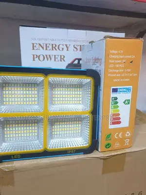 Brand New Solar Rechargeable Light Cw-05 With Power Bank