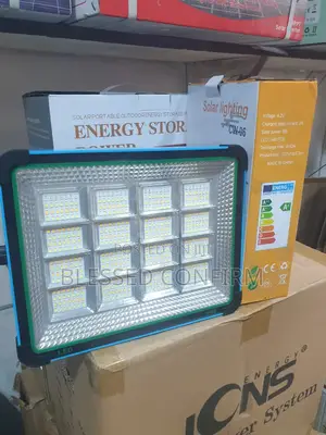 Powerful Solar Rechargeable Light With Power Bank