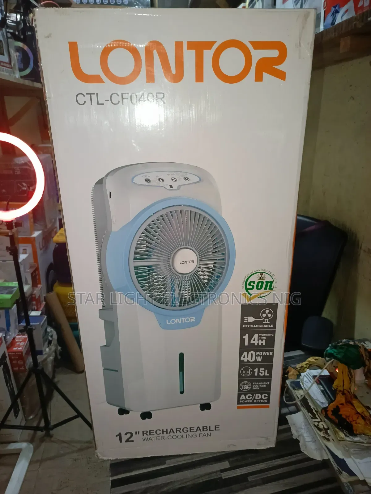 Rechargeable Air Cooler Lontor