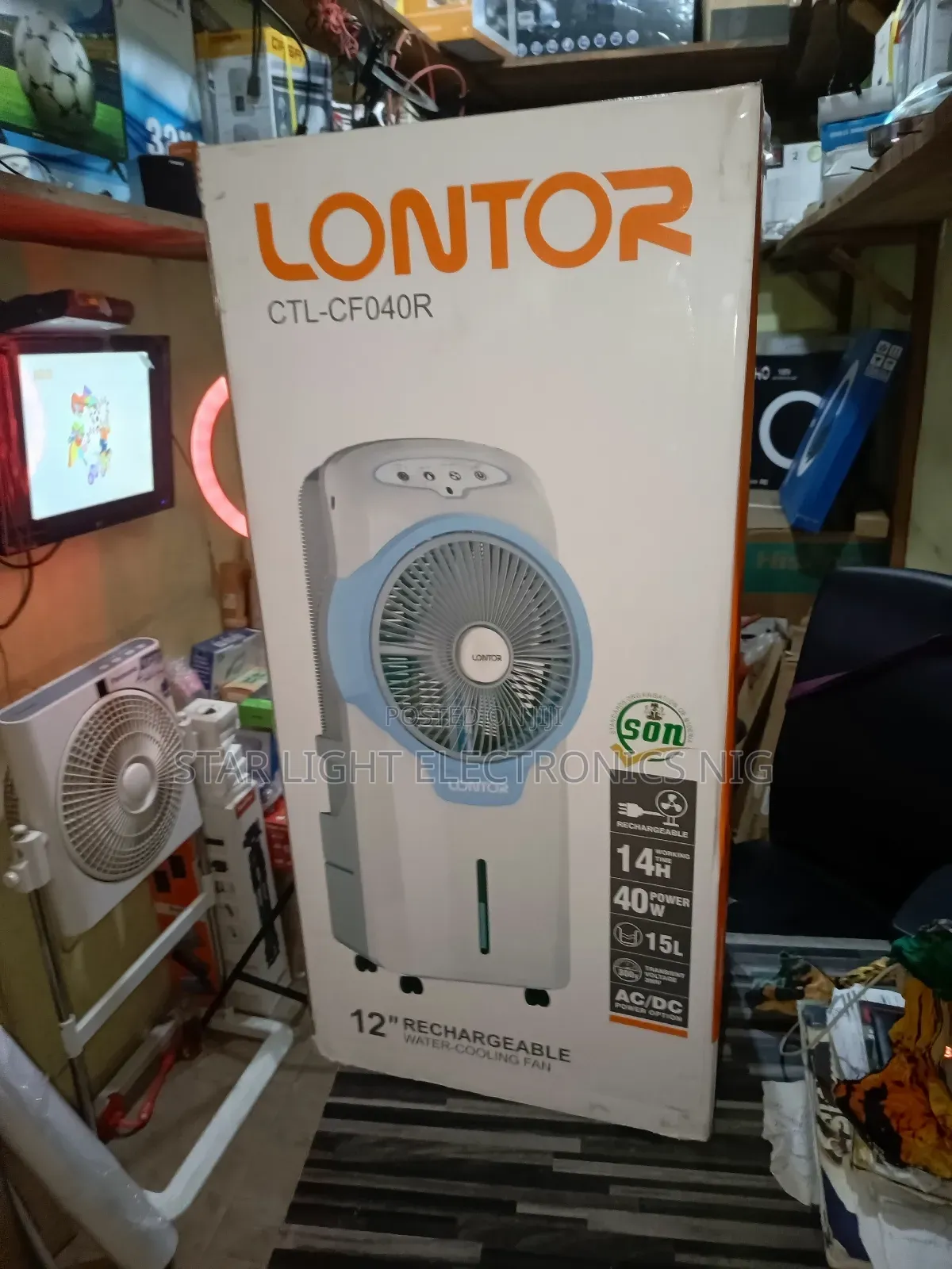 Rechargeable Air Cooler Lontor
