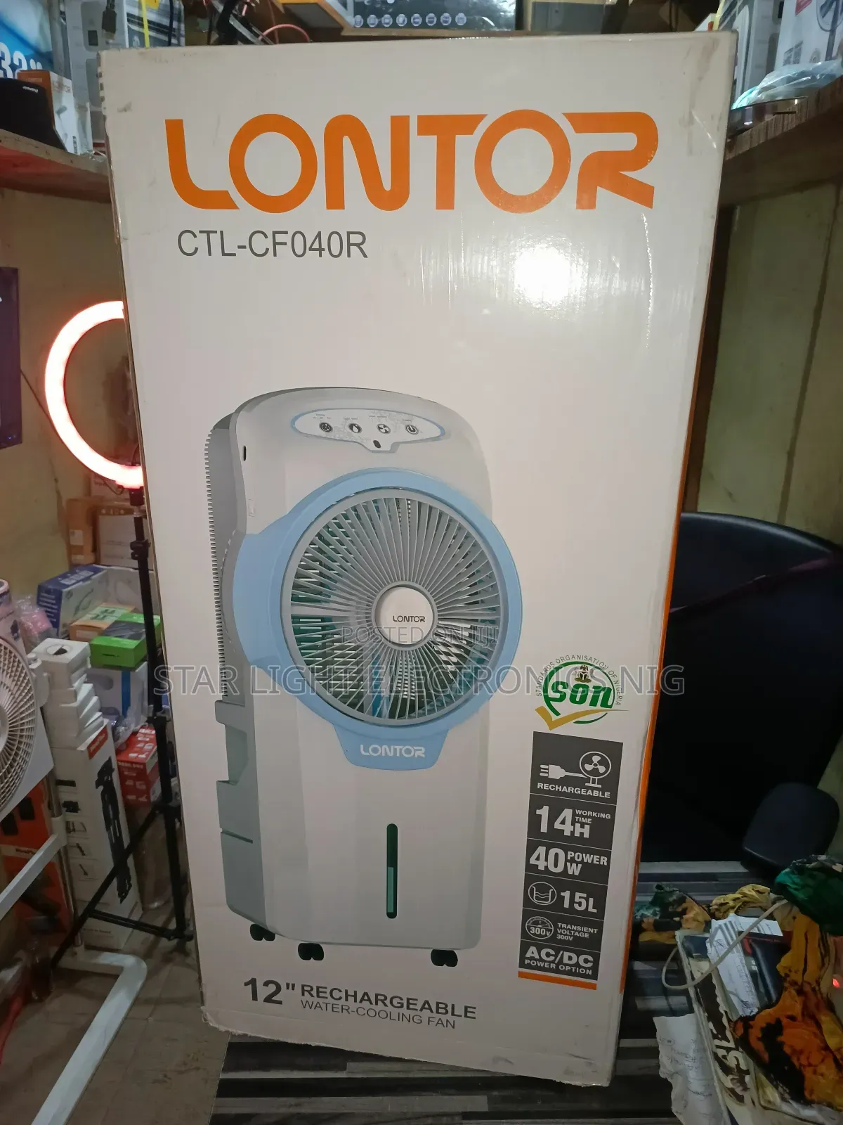 Rechargeable Air Cooler Lontor