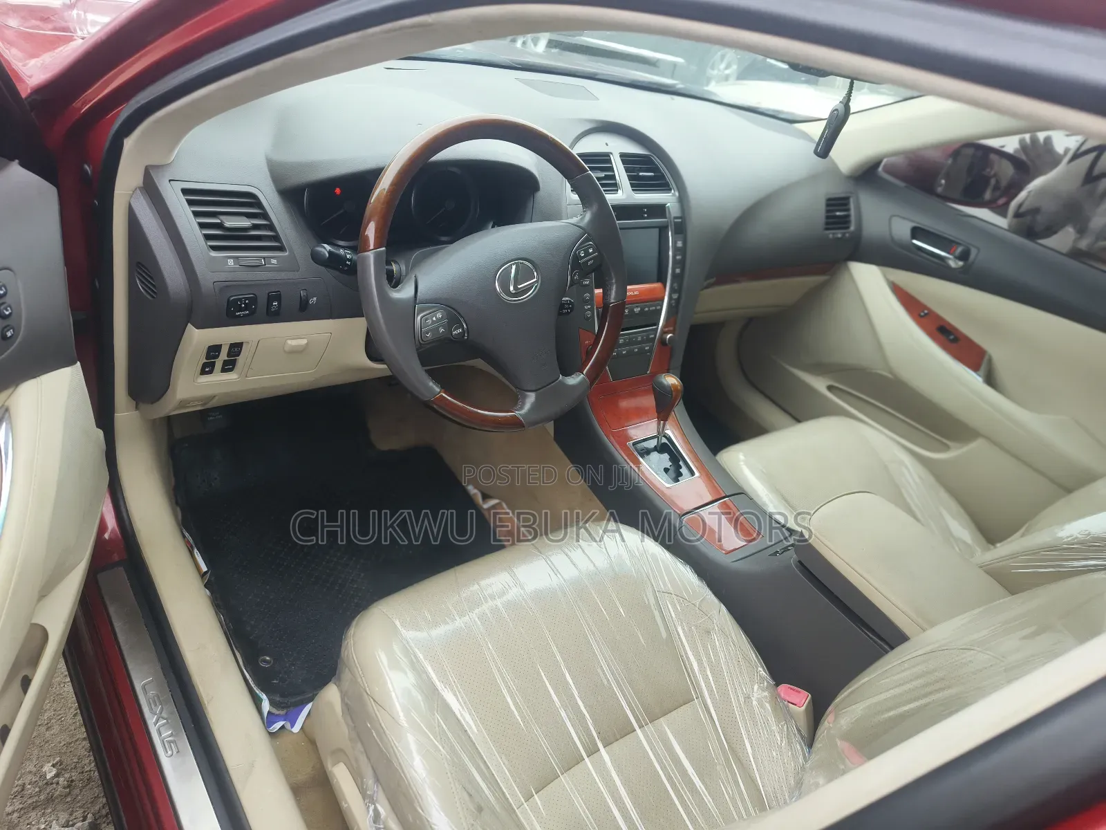 Lexus ES 350 2011 Red