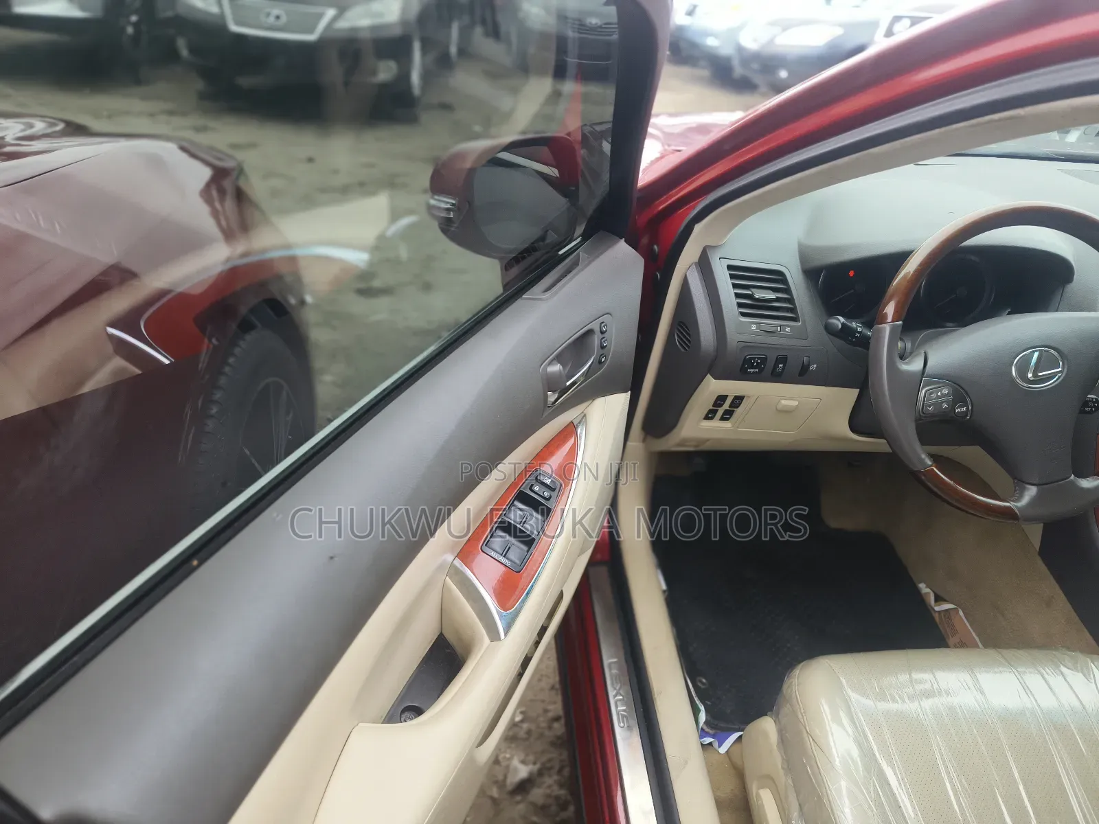 Lexus ES 350 2011 Red